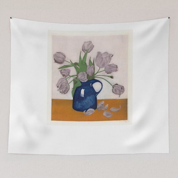 Item preview, Everbag Tulips Vintage Japanese Etching designed and sold by Oldetimemercan.