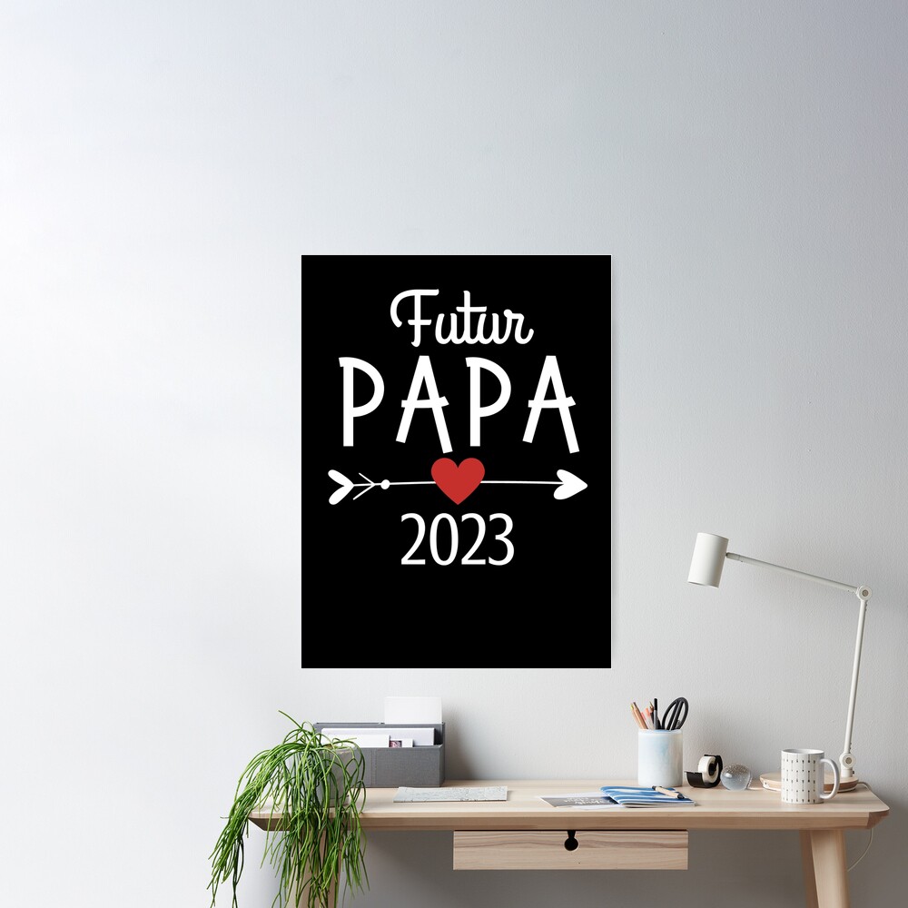 FUTUR PAPA Nouveau papa Naissance Super papa' Tapis de souris