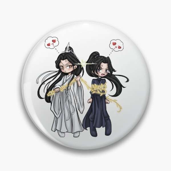 Item preview, Chibi Fanart Husky and his white Cat Shizun - Mo Ran and Chu wanning designed and sold by Official Legacy and Dameni Fan Art.