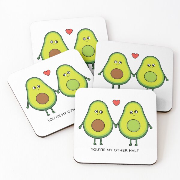Item preview, You're My Other half - Avocado Valentine designed and sold by maura41.