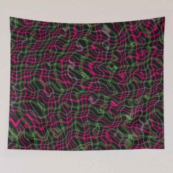 Item preview, Abstract Colorful Liquid Fluid Checker designed and sold by Hevaweva.