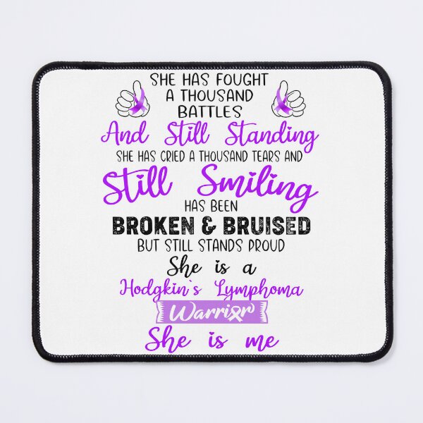 Item preview, Hodgkin's Lymphoma Warrior SHE IS ME - Support Hodgkin's Lymphoma Fighter Gifts designed and sold by Berriosly.