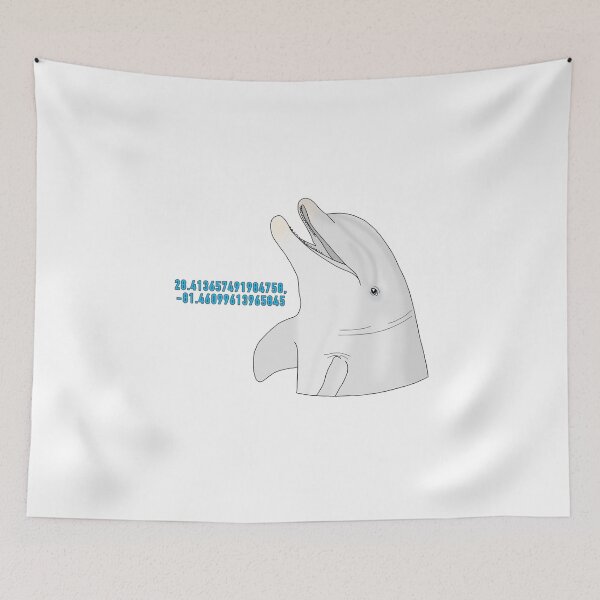 Item preview, Dolphin Cove SeaWorld Orlando Coordinates  designed and sold by tidaldreams.