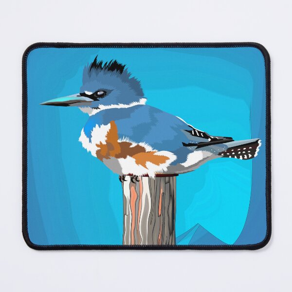 Item preview, Belted KingFisher. designed and sold by Graham Colton.