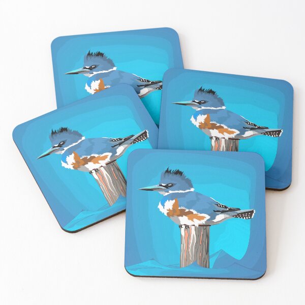 Item preview, Belted KingFisher. designed and sold by Graham Colton.