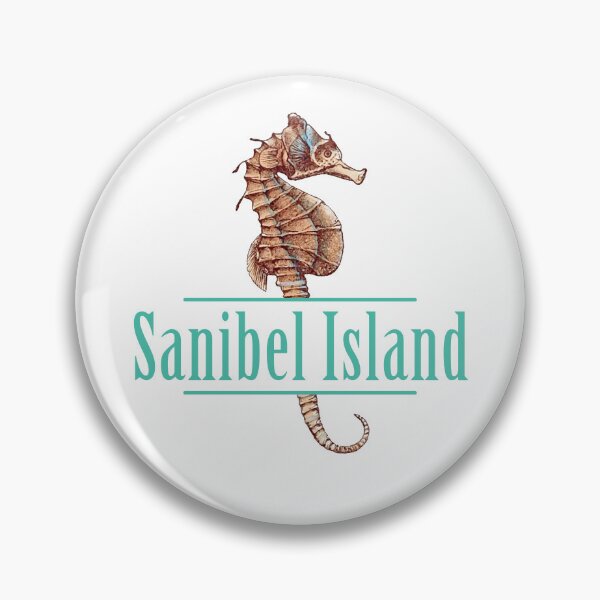Item preview, Sanibel Island Florida Seahorse Design designed and sold by Futurebeachbum.