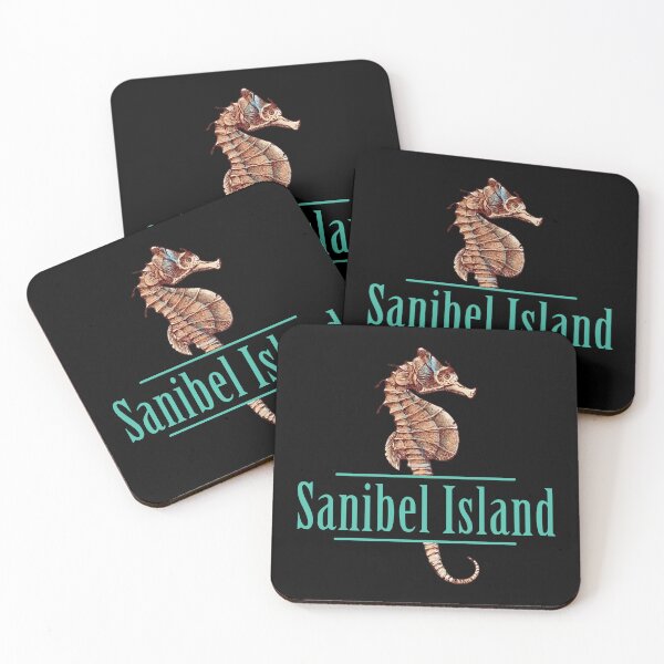 Item preview, Sanibel Island Florida Seahorse Design designed and sold by Futurebeachbum.