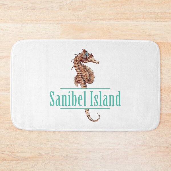 Item preview, Sanibel Island Florida Seahorse Design designed and sold by Futurebeachbum.