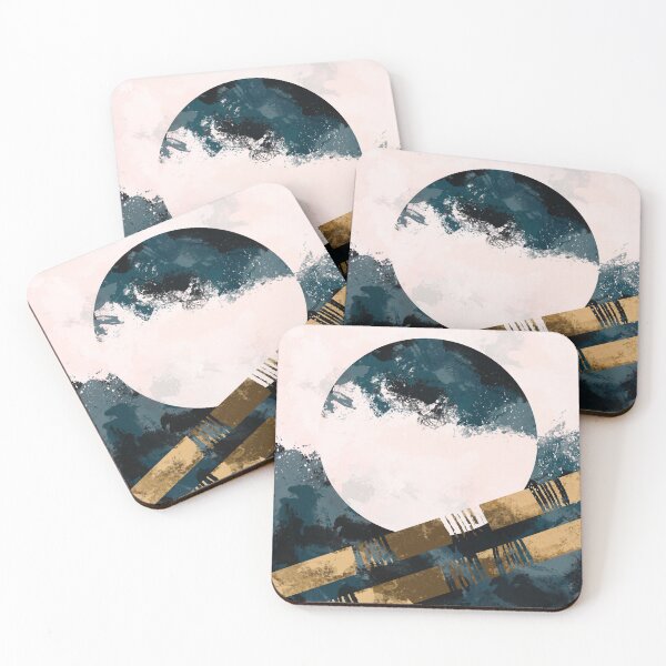 Item preview, Mid Century Golden Moon Art designed and sold by Printpix.