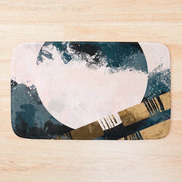 Item preview, Mid Century Golden Moon Art designed and sold by Printpix.