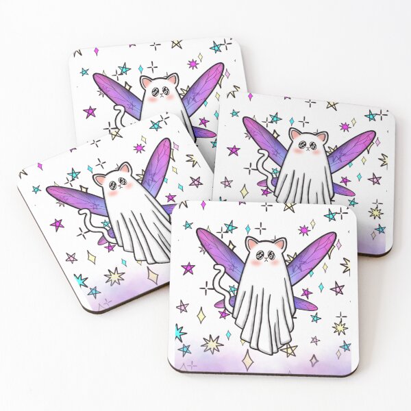 Item preview, Ghost Cat Fairy designed and sold by EtherealKawaii.