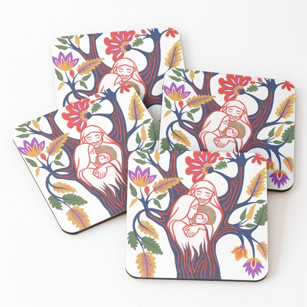 Item preview, Holy Family Advent Tree designed and sold by Amber Wicks.