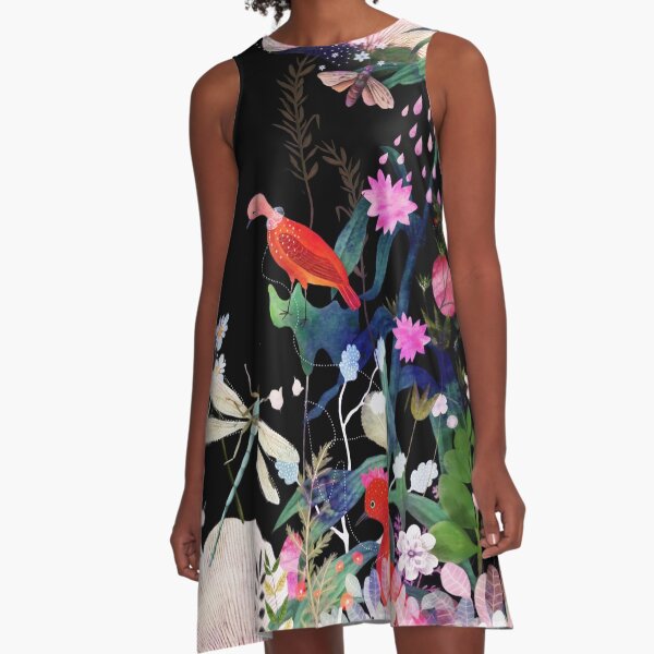 enchanted night A-Line Dress