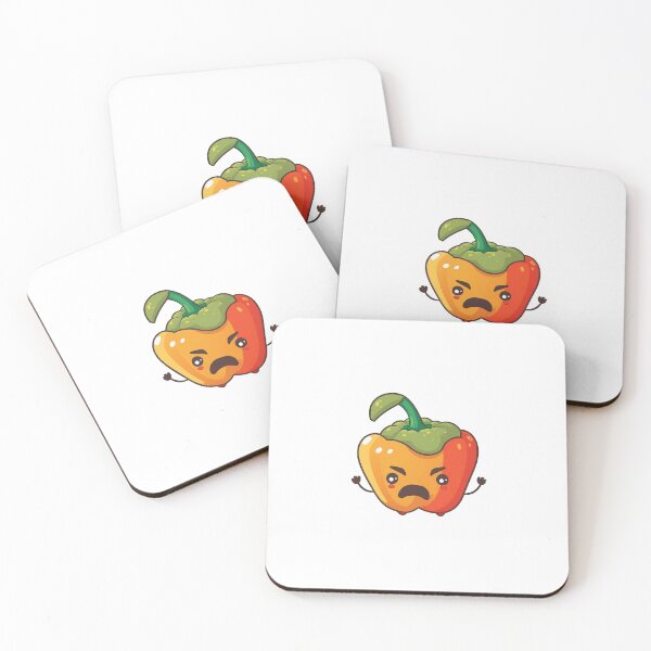 Item preview, Cute Orange Bell Pepper Who is Angry designed and sold by Egoism.