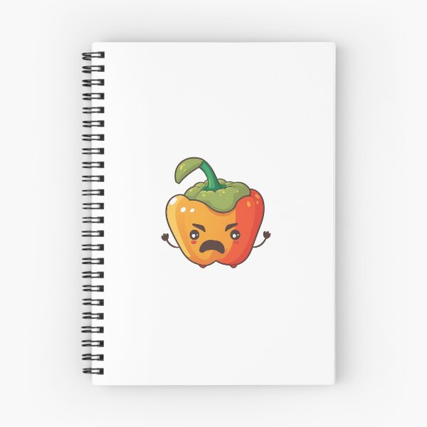 Item preview, Cute Orange Bell Pepper Who is Angry designed and sold by Egoism.