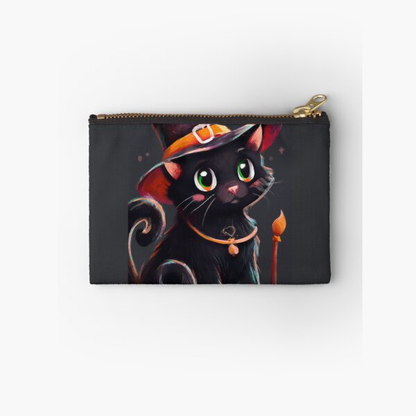 Item preview, Dara - Cute Witchy Black Cat designed and sold by umi ♡.