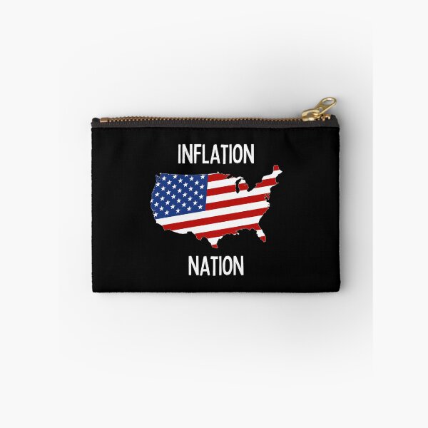 Item preview, Inflation Nation | Money | Expensive | USA | Map | Dark Background designed and sold by SidefatSayings.