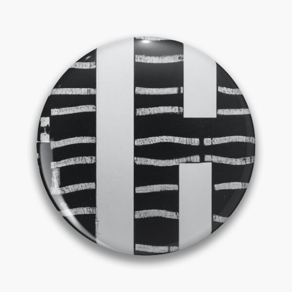 Item preview, Mono Geometric Abstract Artwork - Maze Escape - Black and White designed and sold by Inomaly Art.