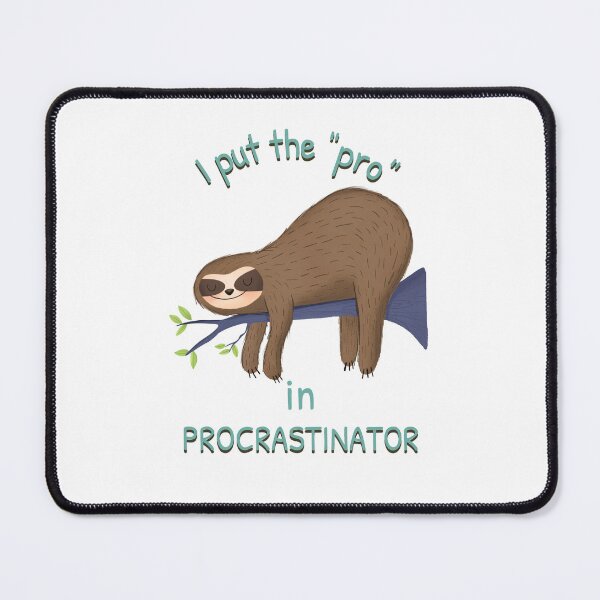 Item preview, Procrastinator and PROUD designed and sold by FPAS2019.