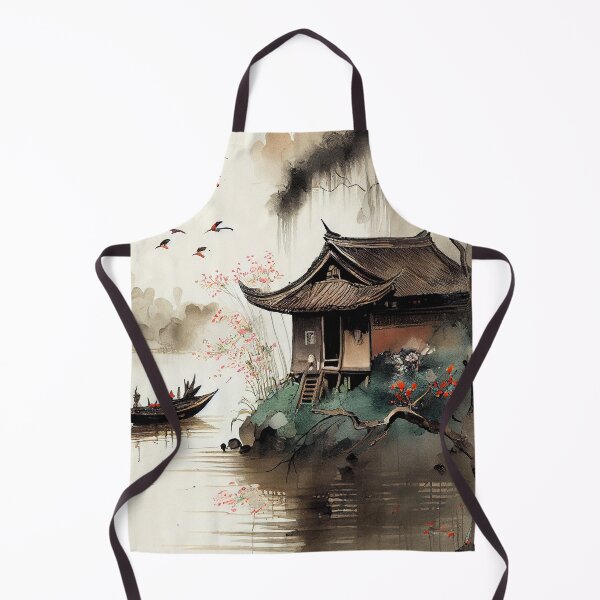 Item preview, A traditional Chinese ink landscape designed and sold by Patrick Edwards.