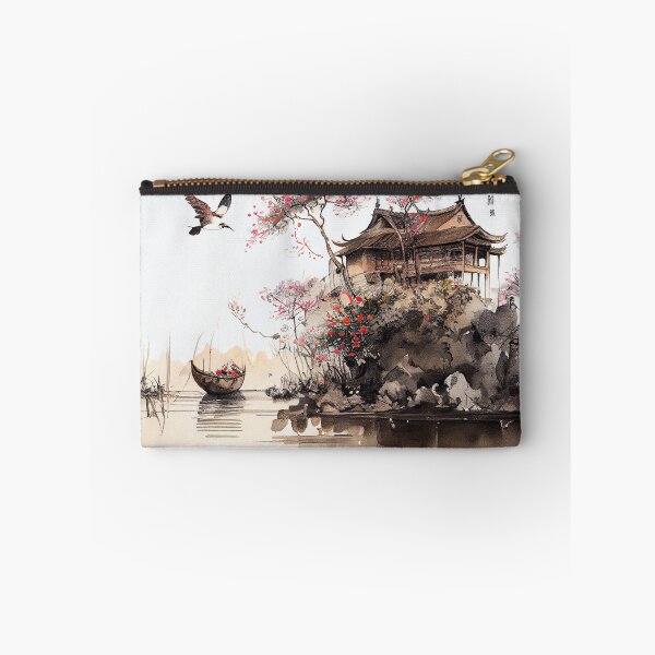 Item preview, Traditional Chinese ink and watercolor landscape designed and sold by Patrick Edwards.