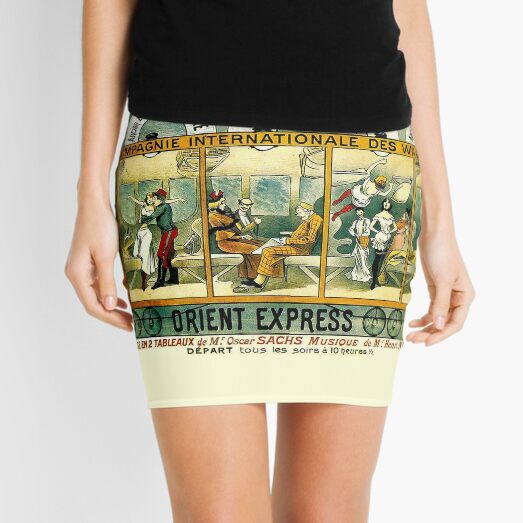 Item preview, ORIENT EXPRESS : Vintage Railway Line Advertising Print designed and sold by posterbobs.
