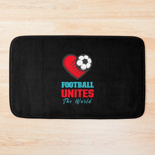 Item preview, Football Unites the World Soccer Love Football shoot a goal designed and sold by PrintOfi.