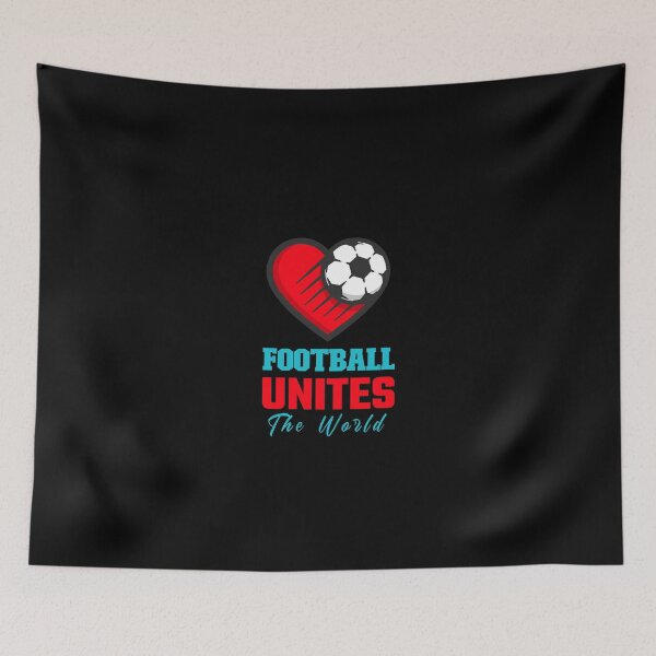 Item preview, Football Unites the World Soccer Love Football shoot a goal designed and sold by PrintOfi.