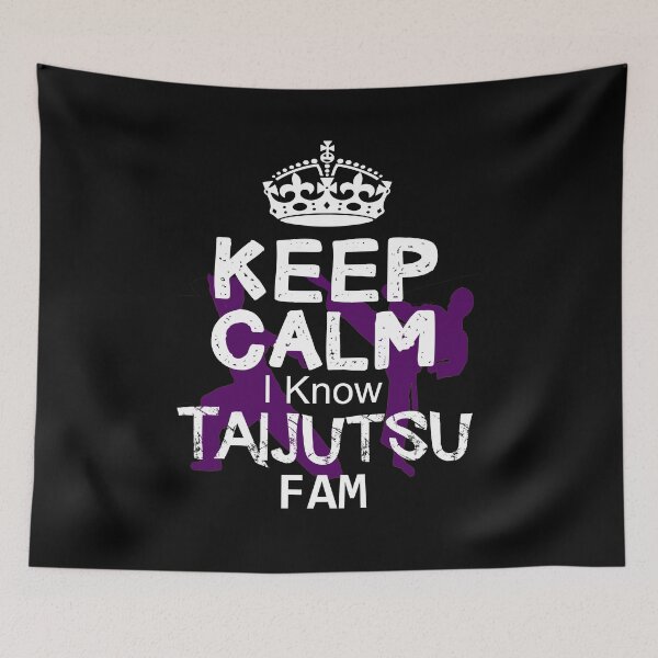 Item preview, Keep calm I Know taijutsu Fam designed and sold by MartialArtsNerd.