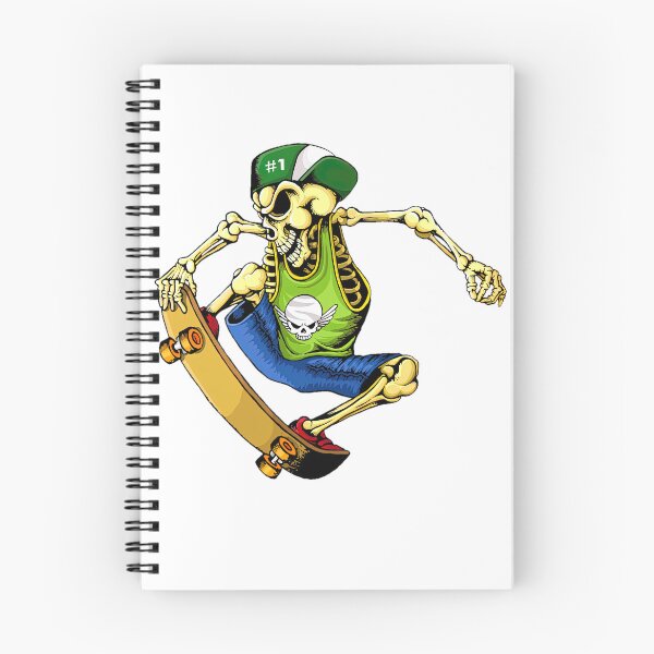 Item preview, Skateboarding Skeleton Shirt, Thrashermagazine, The Berrics designed and sold by Skateboard-Art.