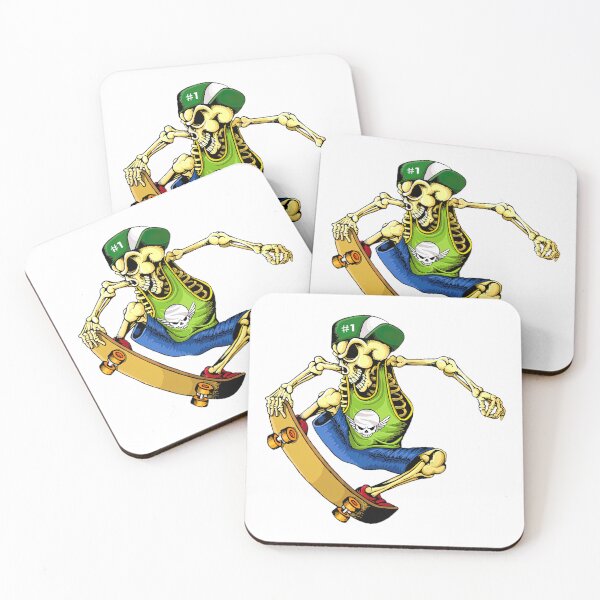 Item preview, Skateboarding Skeleton Shirt, Thrashermagazine, The Berrics designed and sold by Skateboard-Art.