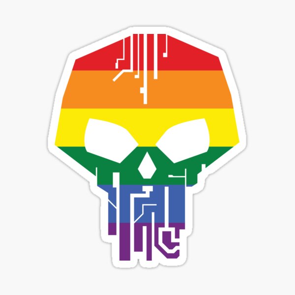 Black Ice (Pride) Sticker