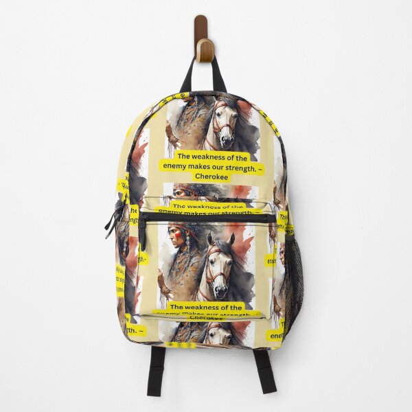 Item preview, Cherokee Indian on Horse with saying designed and sold by LGMmugsdesign.