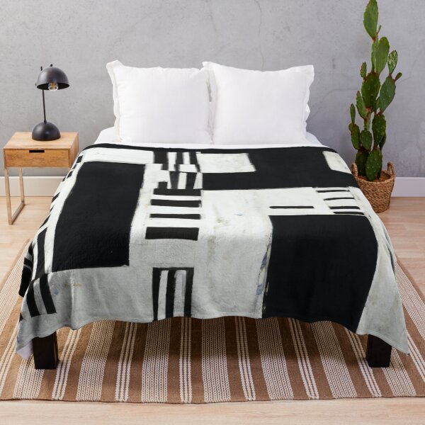 Item preview, Black and White Geometric Abstract Artwork - Maze Escape - Monotone designed and sold by Inomaly Art.