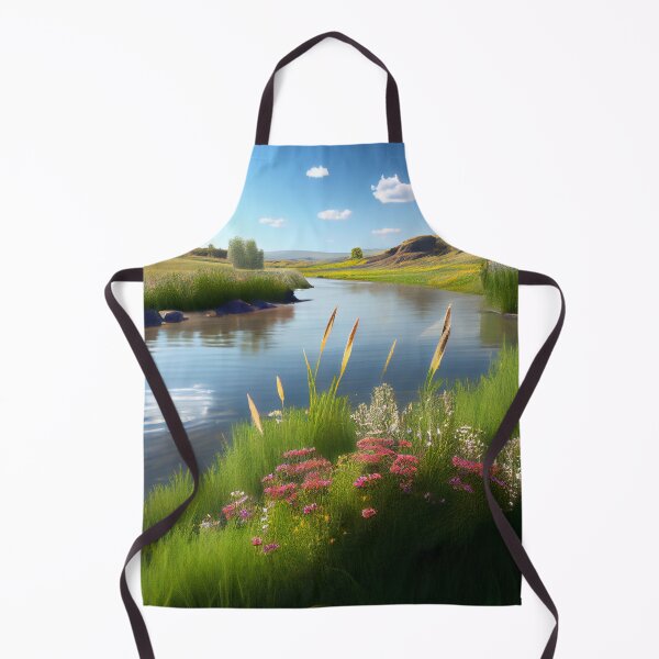 Item preview, A beautiful grassland landscape with a river designed and sold by Patrick Edwards.
