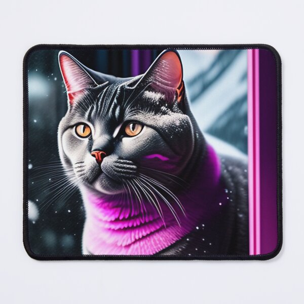 Item preview, British Shorthair enjoys a hot beverage designed and sold by Nocturne Paws.