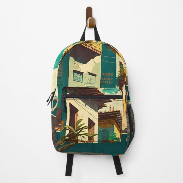 Item preview, Santiago Chile Vintage Travel Art Poster designed and sold by OldTravelArt.
