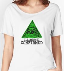 Illuminati Confirmed Women's Relaxed Fit T-Shirt