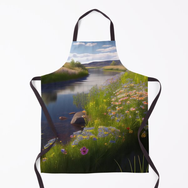 Item preview, A beautiful grassland landscape with a river designed and sold by Patrick Edwards.