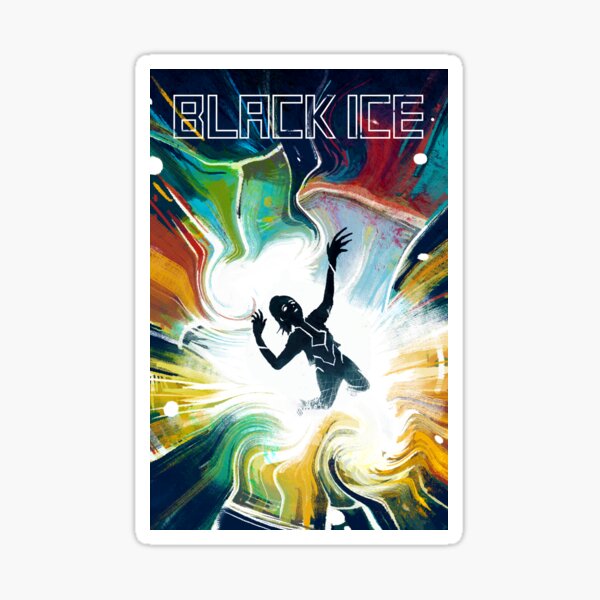 Black Ice Vertigo Sticker