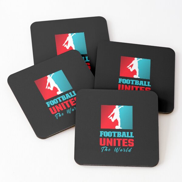 Item preview, Football Unites the World Funny Soccer Love Football shoot a goal T-Shirt designed and sold by PrintOfi.