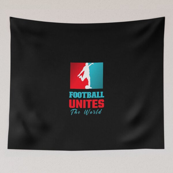 Item preview, Football Unites the World Funny Soccer Love Football shoot a goal T-Shirt designed and sold by PrintOfi.