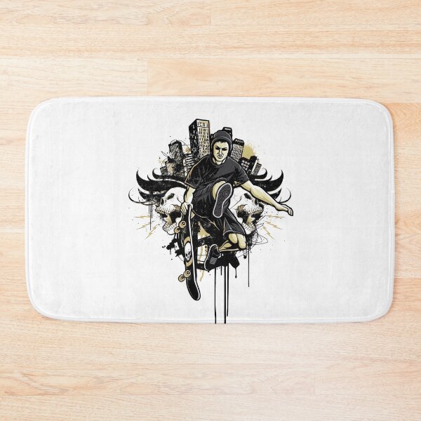 Item preview, Skateboarding Skeleton Shirt, Thrashermagazine, The Berrics designed and sold by Skateboard-Art.