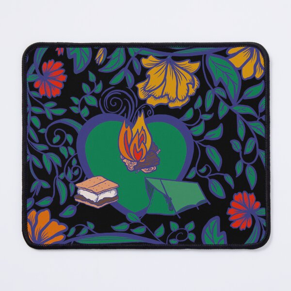 Item preview, I Love Camping S’mores, Campfires Floral designed and sold by Art of Camping Now.