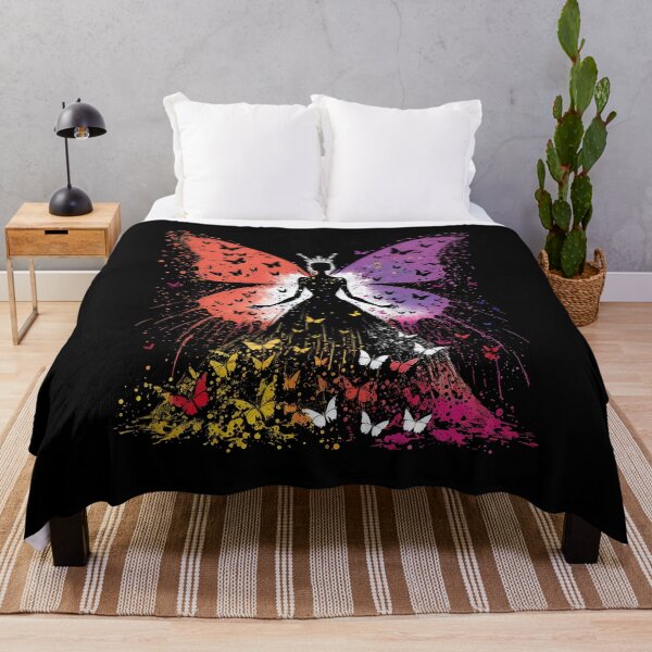 Item preview, Fairy Queen, Butterflies Splatter Painting designed and sold by A-Artistries.