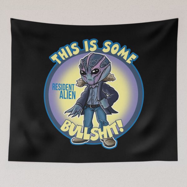 Item preview, Resident This is Some Bullshit Alien Gift Men Women designed and sold by Sallaichards.
