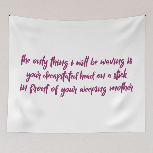 Item preview, The Only Thing I Will Be Waving - Leslie Knope - Parks and Recreation designed and sold by essgeeaich.