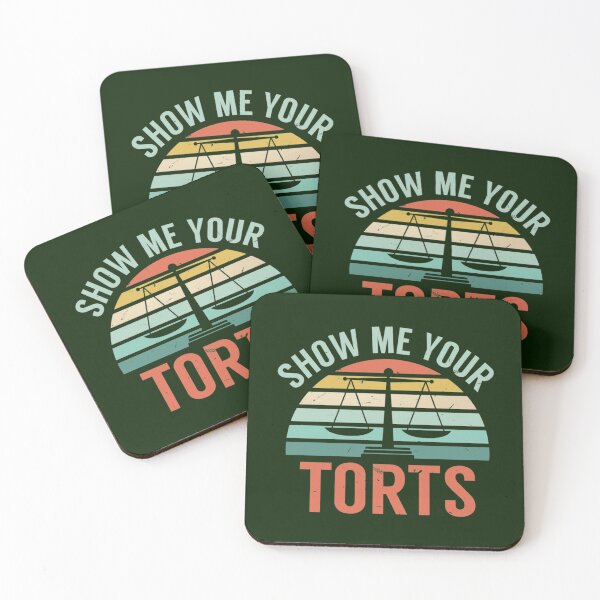 Item preview, Show Me Your Torts Legal Pun Funny Lawyer and Attorney   designed and sold by CosimarDoris.