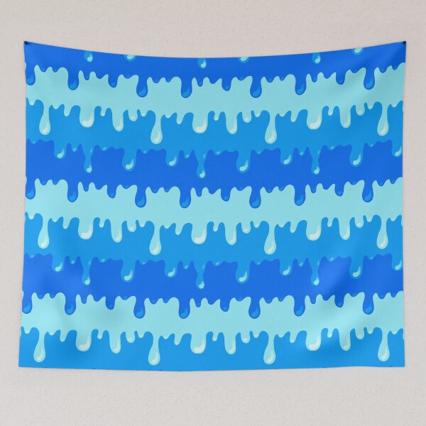 Item preview, Blue Drips designed and sold by Fox-and-otter.