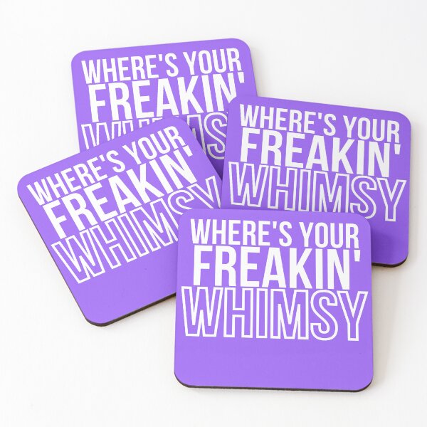 Item preview, Where's your whimsy? White designed and sold by ghostofxmas.